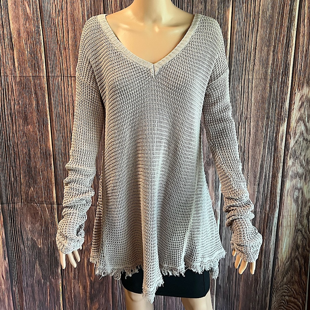 Wishlist sz medium large mauve purple light pink color boho distressed